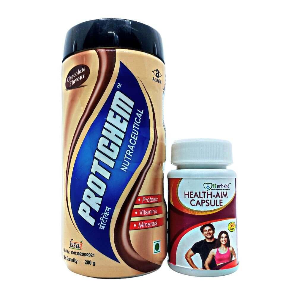 Protichem Powder & Health Aim Capsule (combo pack) - HEALTH AIM PHARMACY