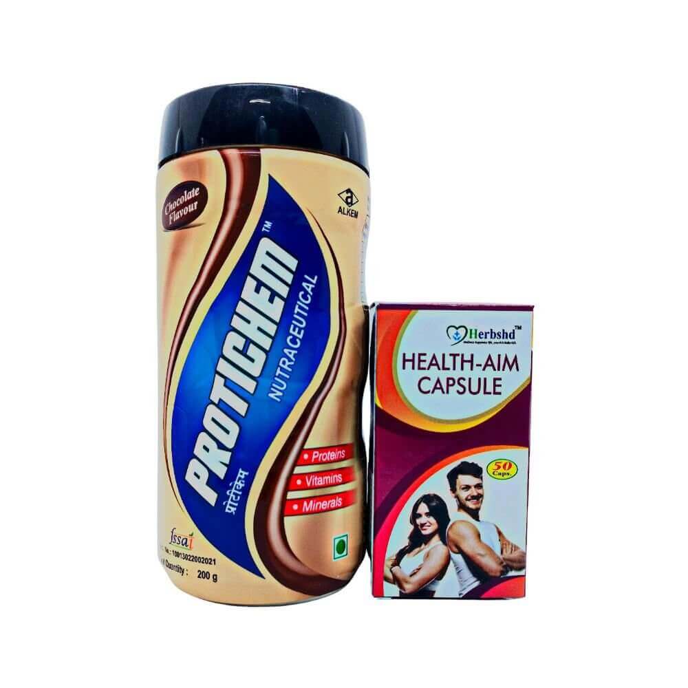 Protichem Powder & Health Aim Capsule (combo pack) - HEALTH AIM PHARMACY