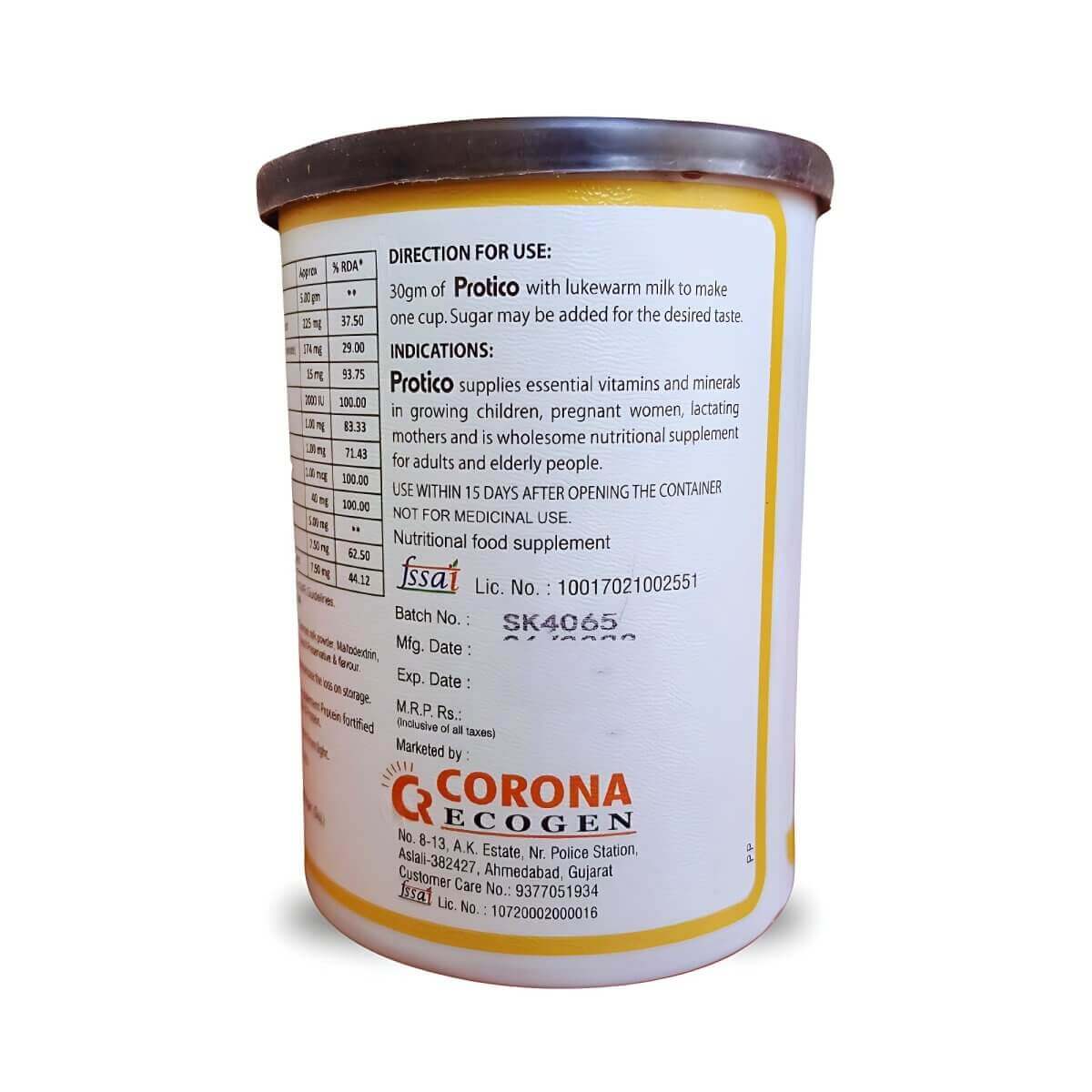 Protico Protein Powder 200g (pack of 2) - HEALTH AIM PHARMACY