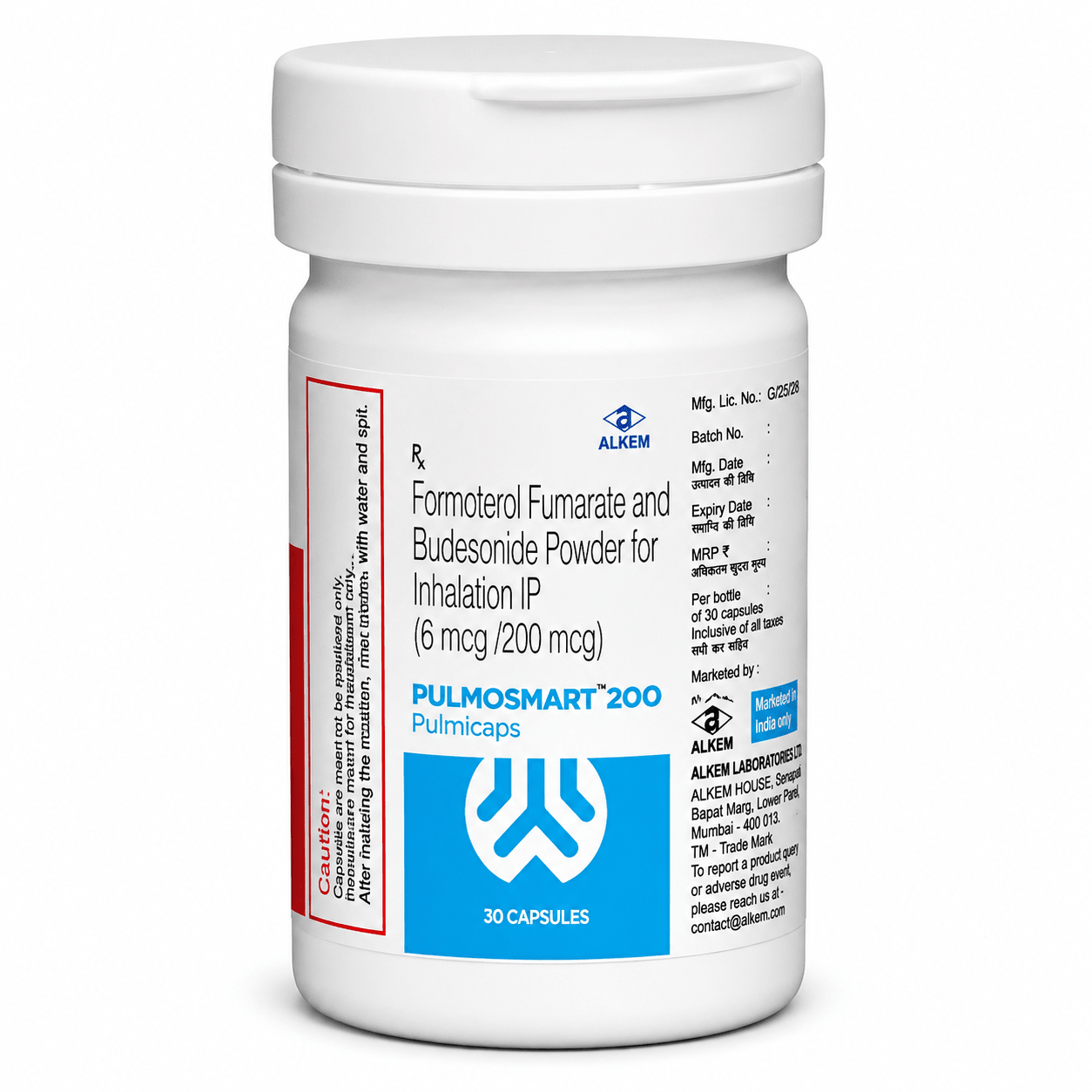 PULMOSMART 200 Pulmicaps - HEALTH AIM PHARMACY