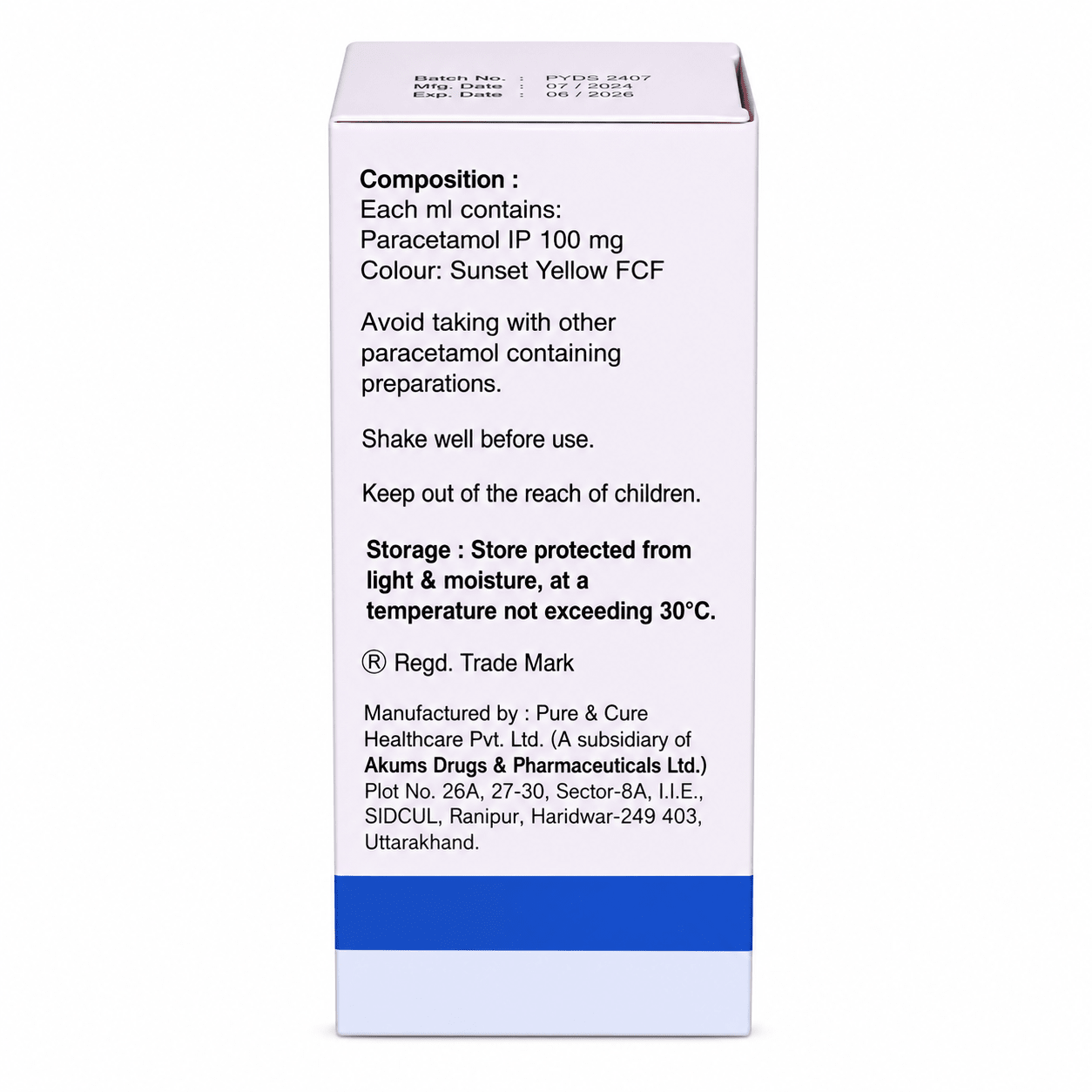 PYRIGESIC DROP 15ML - HEALTH AIM PHARMACY