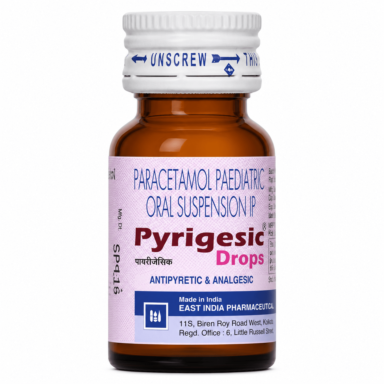 PYRIGESIC DROP 15ML - HEALTH AIM PHARMACY