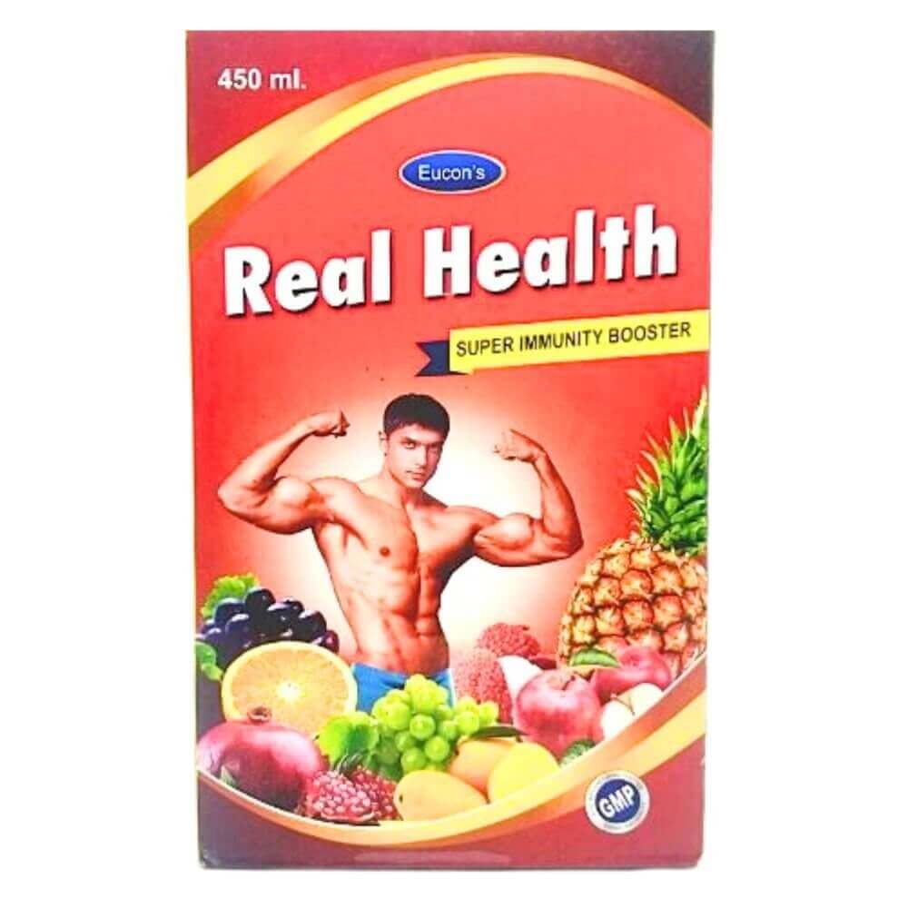Real Health Syrup (450 ml) (pack of 2) - HEALTH AIM PHARMACY