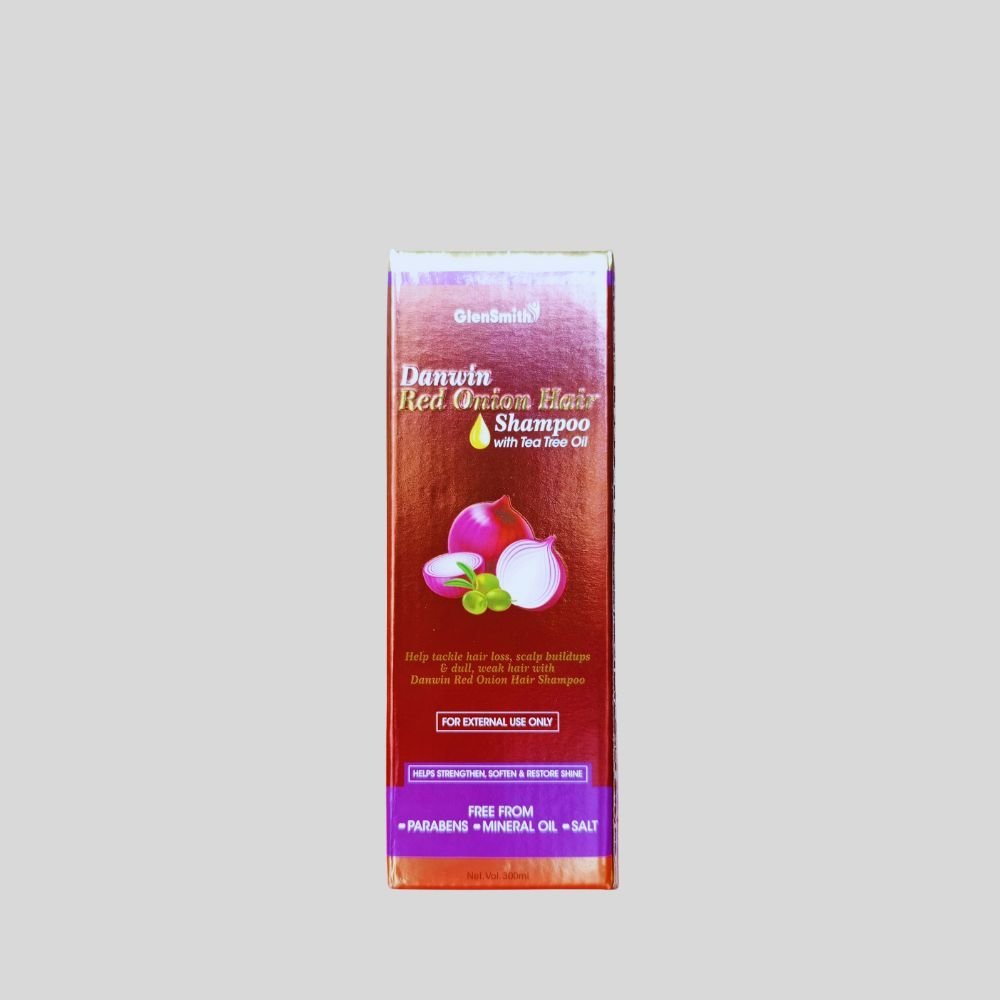 Reduces hair loss Red Onion Hair Shampoo ( pack of 2) - HEALTH AIM PHARMACY
