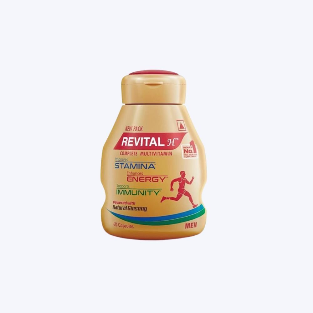 Revital H 60 caps for Men - HEALTH AIM PHARMACY