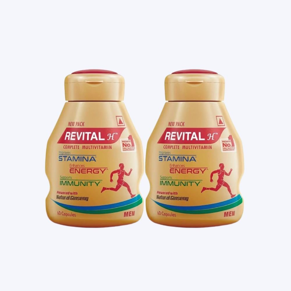 Revital H 60 caps for Men - HEALTH AIM PHARMACY