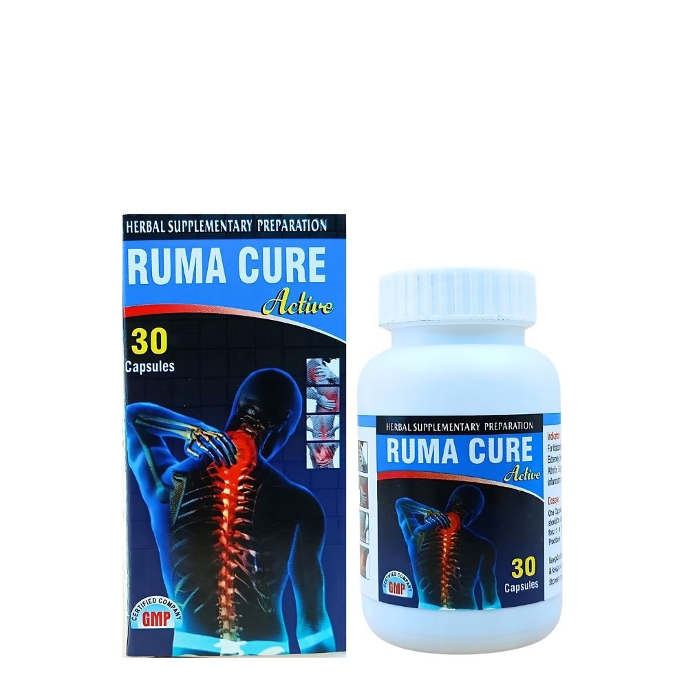 Ruma Cure Active Pain Relief Capsules(pack of 2) - HEALTH AIM PHARMACY