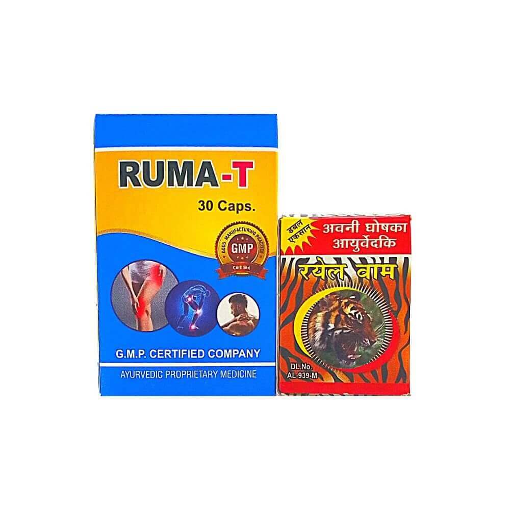 RUMA - T CAPSULE & ROYAL BALM (COMBO PACK ) - HEALTH AIM PHARMACY