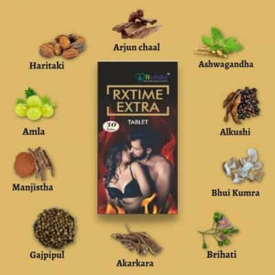 Rxtime Extra 30 Tablet for Premature Ejaculation - HEALTH AIM PHARMACY