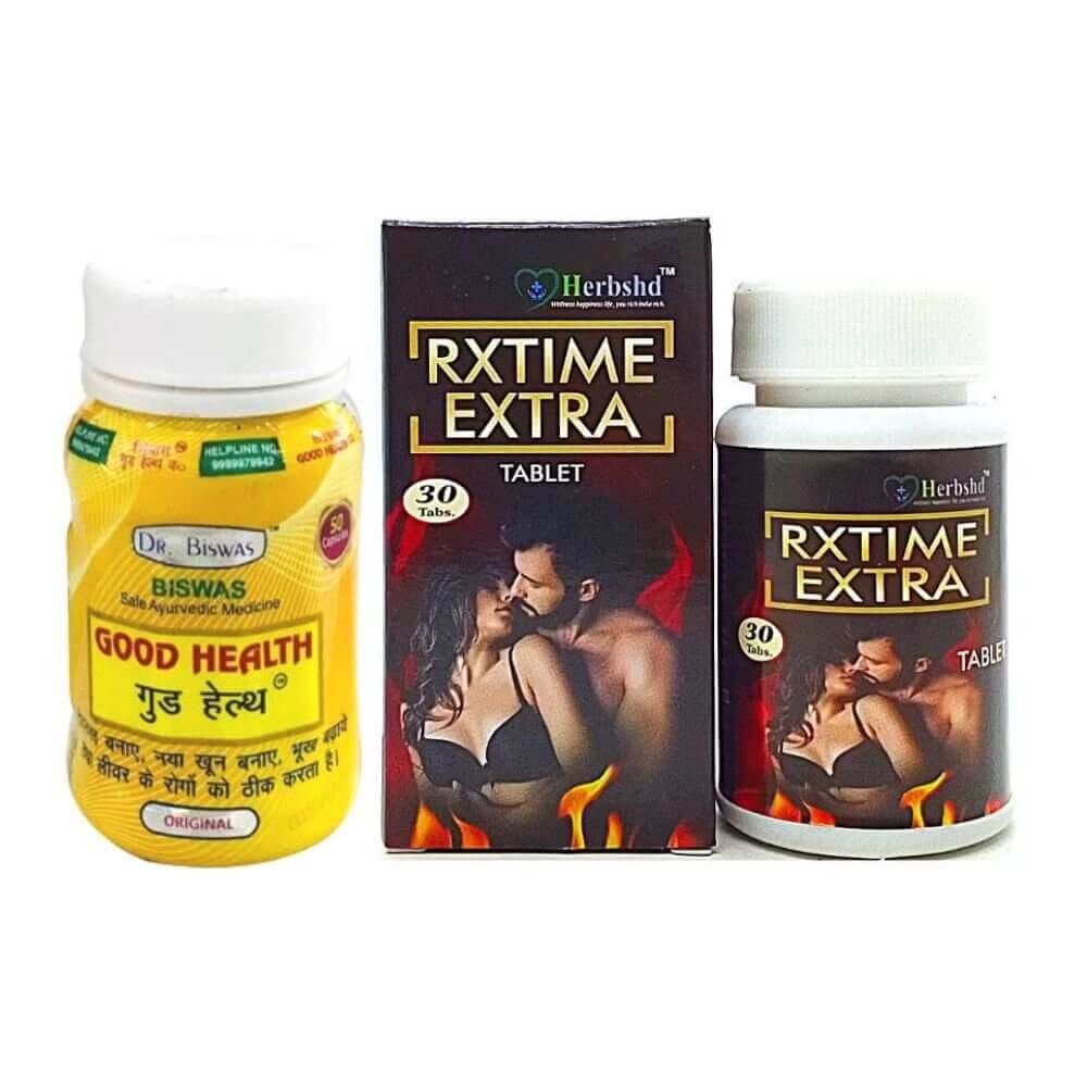 Rxtime Extra Tablet & Good Health Capsule (combo pack) - HEALTH AIM PHARMACY