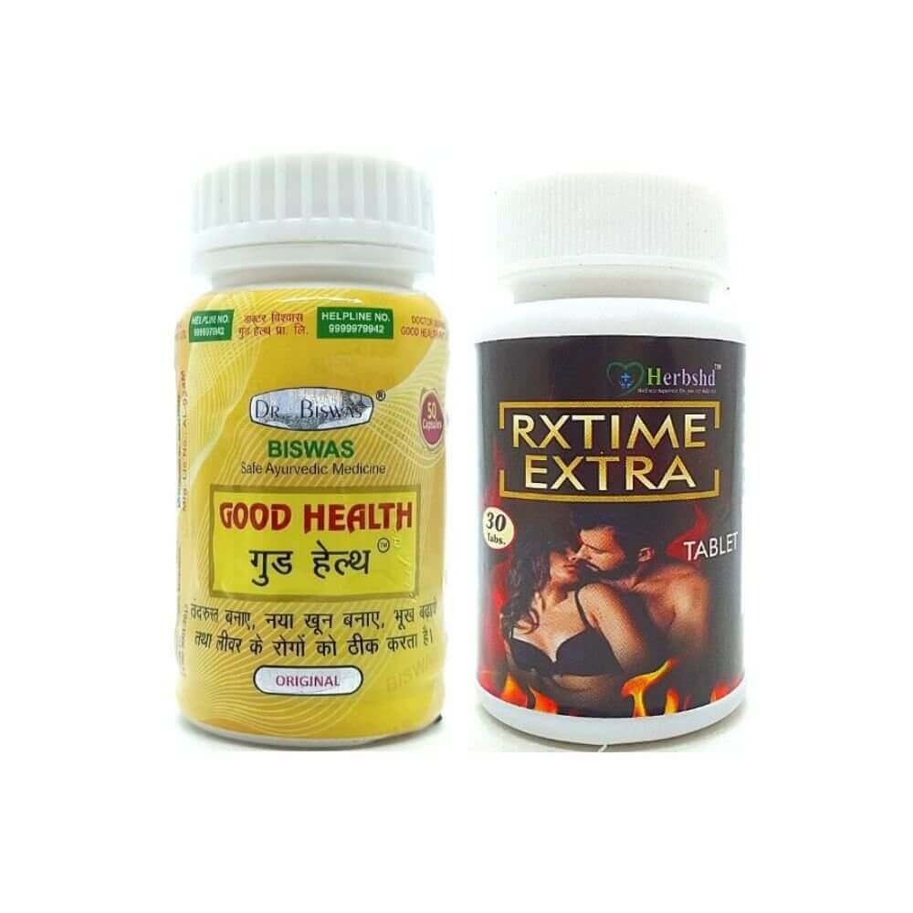 Rxtime Extra Tablet & Good Health Capsule (combo pack) - HEALTH AIM PHARMACY