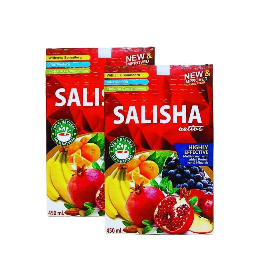 SALISHA active 450ml. (pack of 2) - HEALTH AIM PHARMACY
