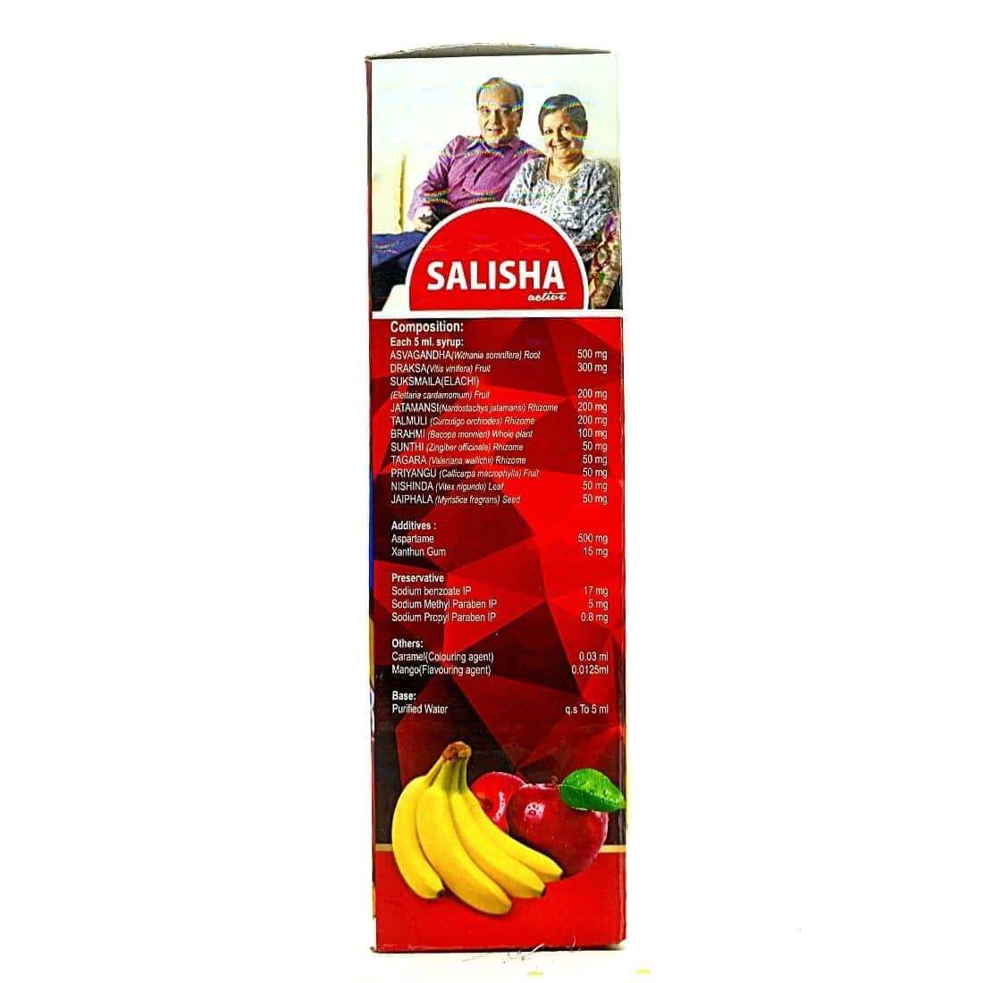 Salisha Active Syrup 450ml(Pack of 2) - HEALTH AIM PHARMACY
