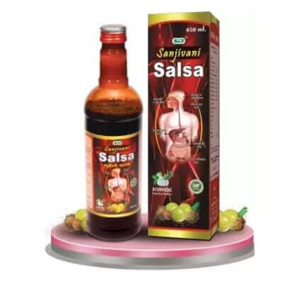 Sanjivani Salsa syrup 450ml (pack of 2) - HEALTH AIM PHARMACY