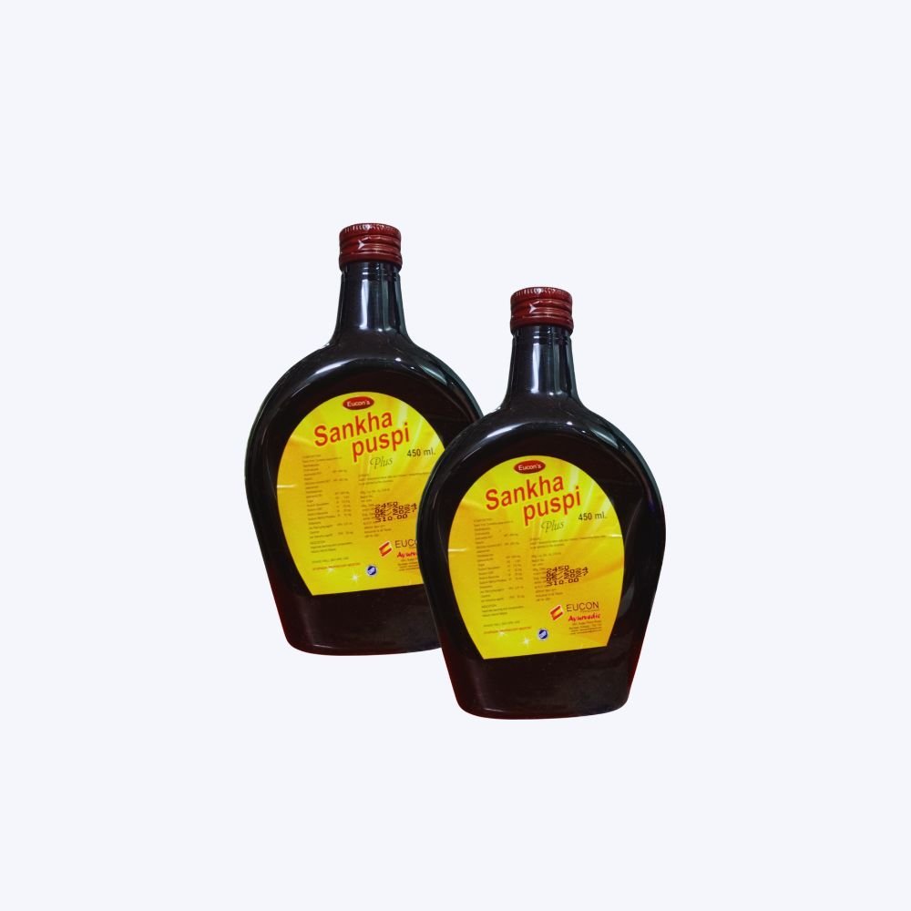 Sankha Puspi Plus 450ml.(pack of 2) - HEALTH AIM PHARMACY