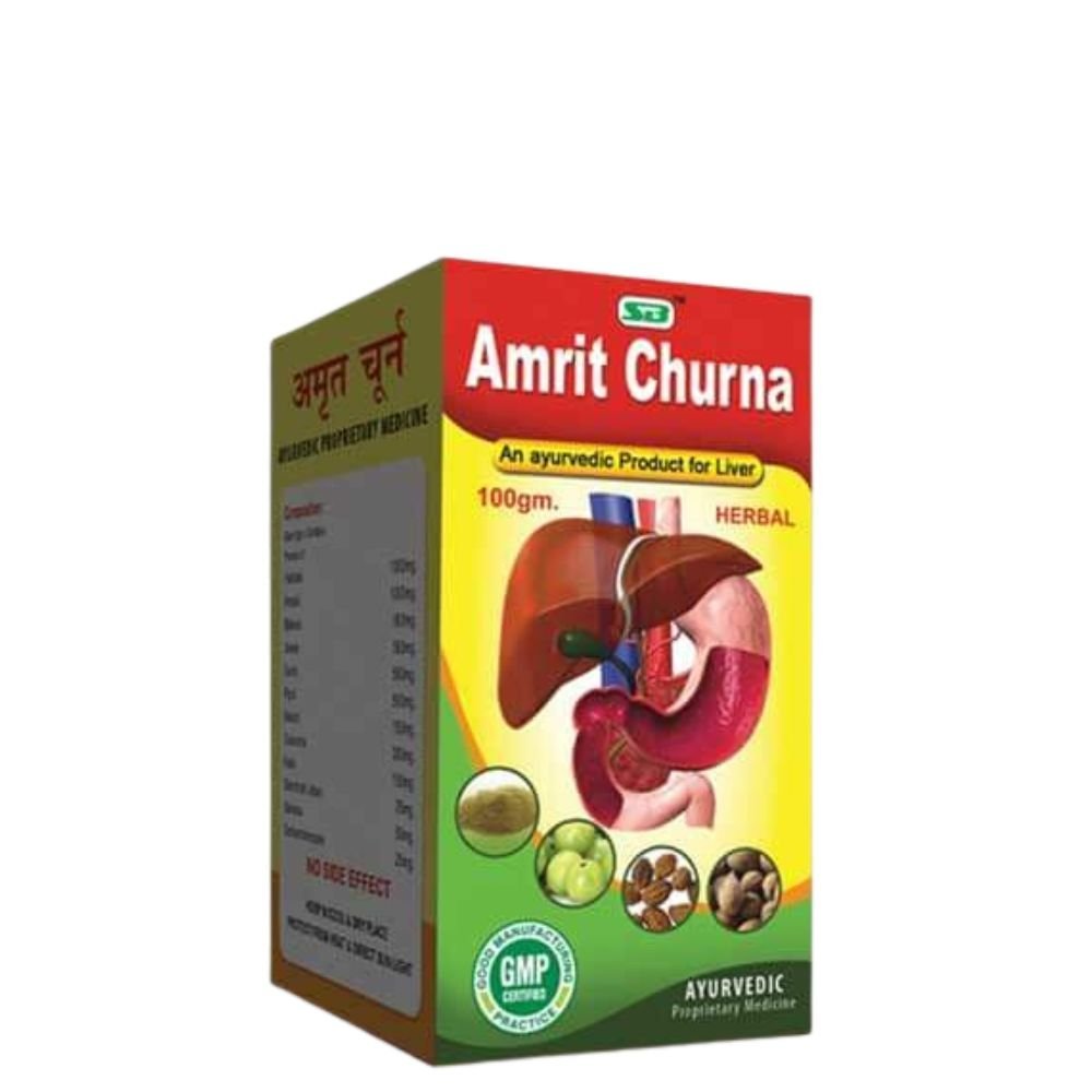 SB Amrit Churna for Liver Care 100gm. (pack of 4) - HEALTH AIM PHARMACY