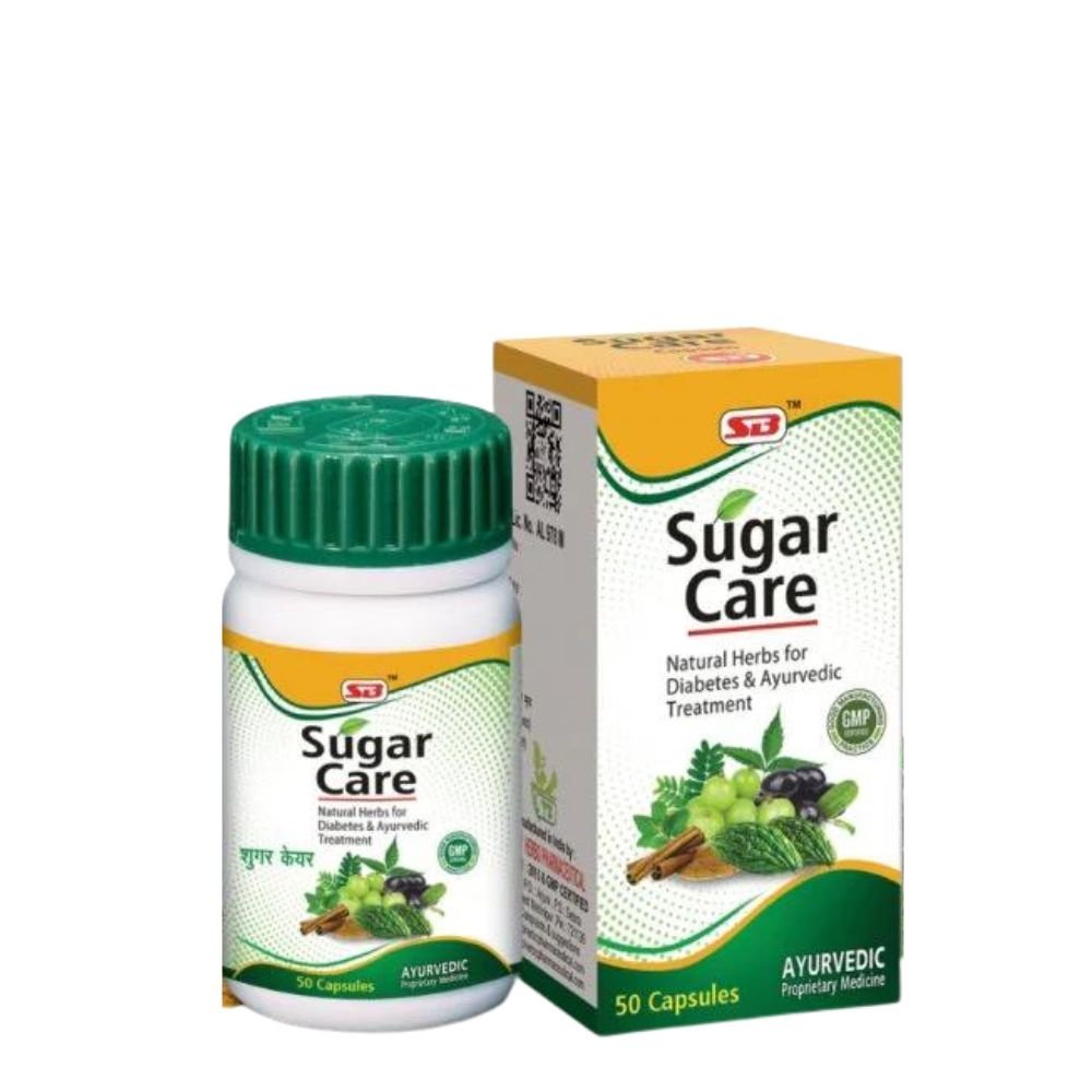 SB Ayurvedic Sugar Care 50 Capsule (pack of 2) - HEALTH AIM PHARMACY
