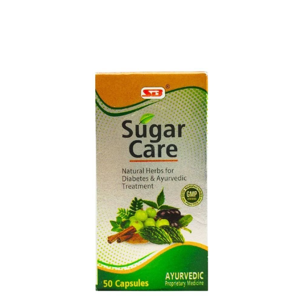 SB Ayurvedic Sugar Care 50 Capsule (pack of 2) - HEALTH AIM PHARMACY