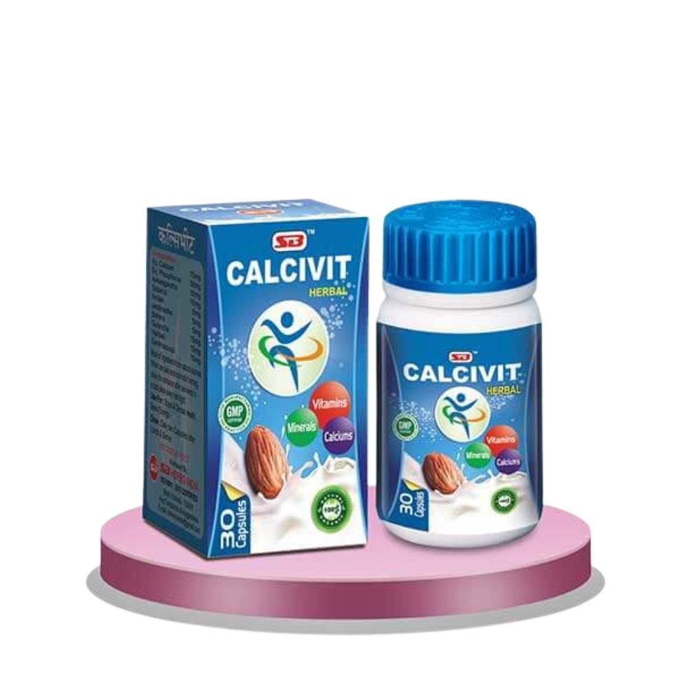 SB Calcivit Herbal 30 Capsule(pack of 2) - HEALTH AIM PHARMACY