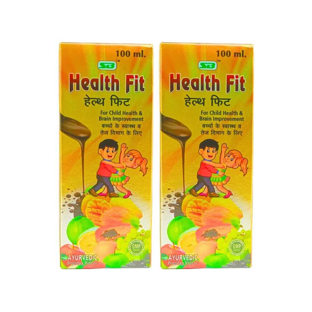 SB Health fit syrup for better health of children 100ML (Pack Of 3) - HEALTH AIM PHARMACY
