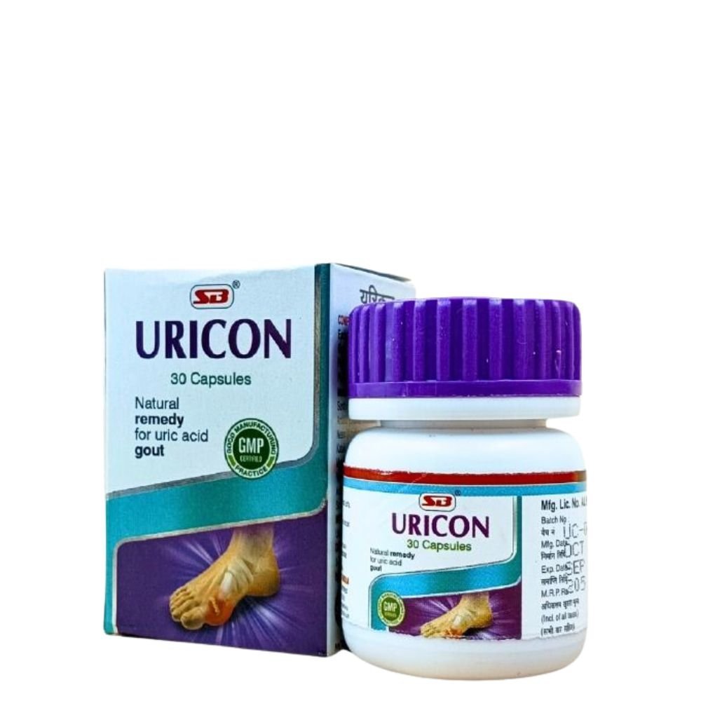 SB Herbo Uricon Capsules 30s(pack of 2) - HEALTH AIM PHARMACY