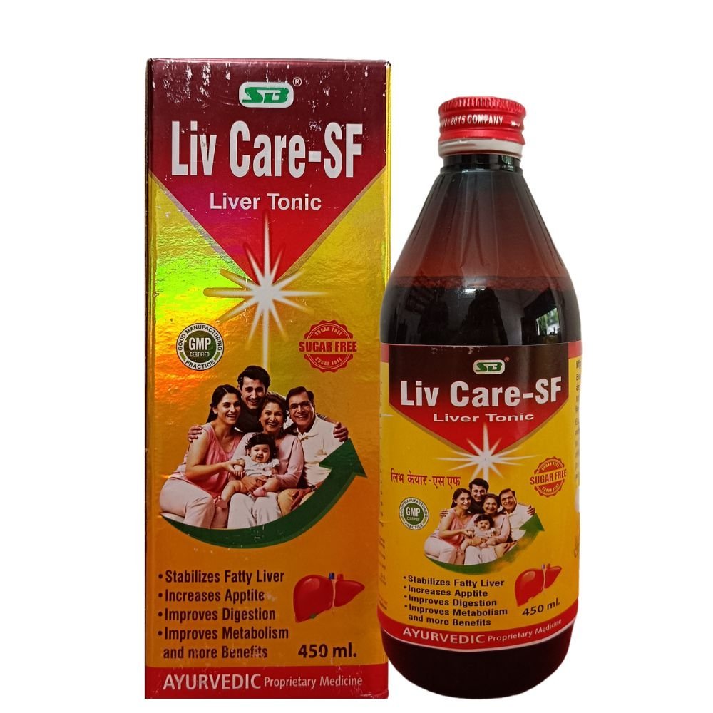 SB Liv Care - SF Liver Tonic 450ml. (pack of 2) - HEALTH AIM PHARMACY