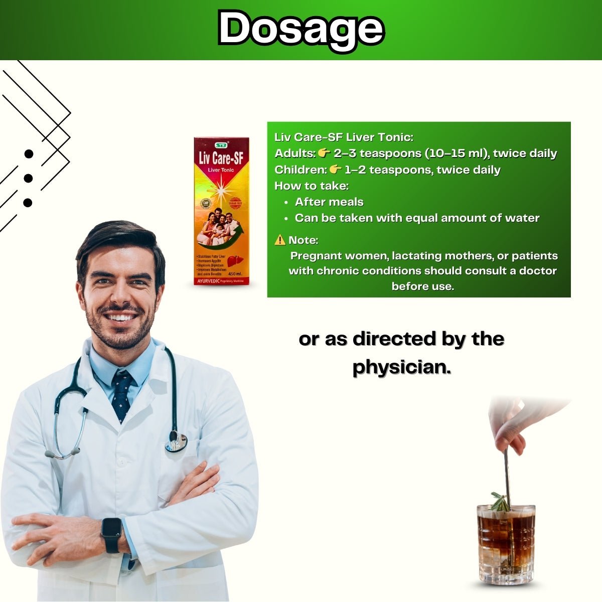 SB Liv Care - SF Liver Tonic 450ml. (pack of 2) - HEALTH AIM PHARMACY