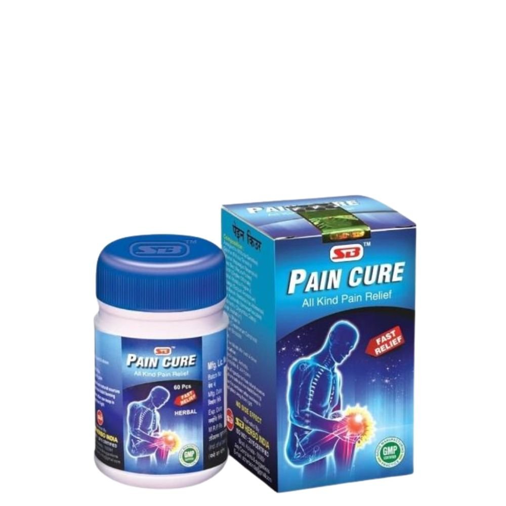 SB Pain Cure Tablet For Pain Relief 60 tablet(pack of 2) - HEALTH AIM PHARMACY