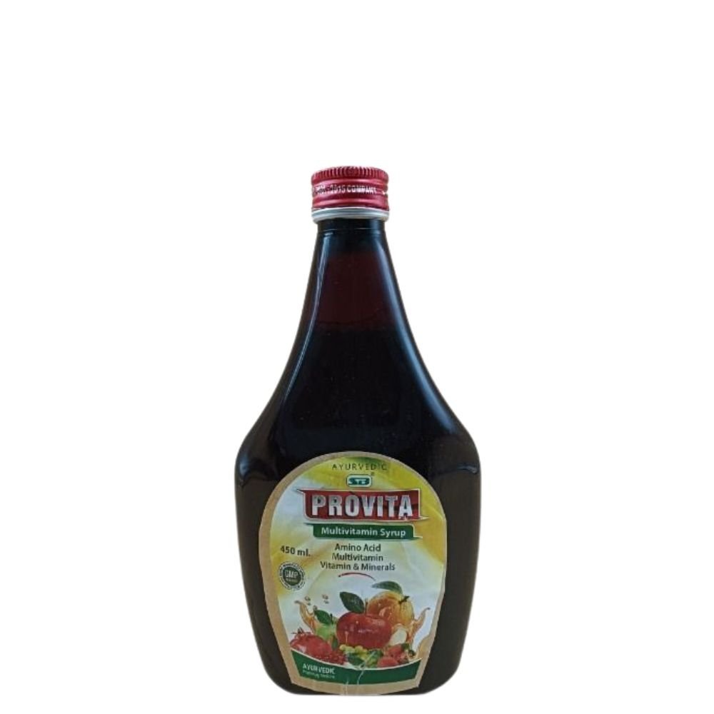 SB Provita Multivitamin syrup 450ml.(pack of 2) - HEALTH AIM PHARMACY