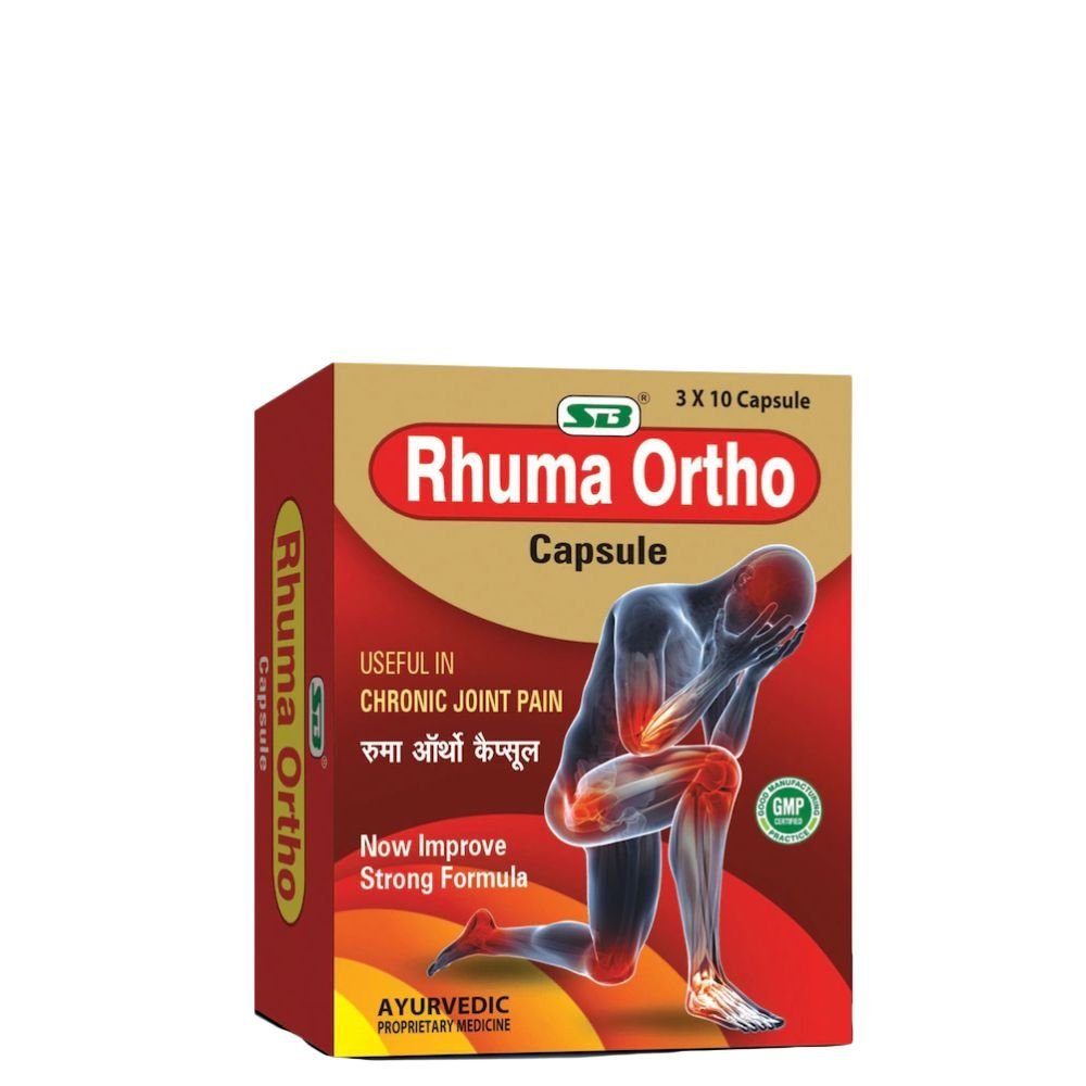 SB Rhuma Ortho 30 Capsule For Joint Pain(pack of 2) - HEALTH AIM PHARMACY