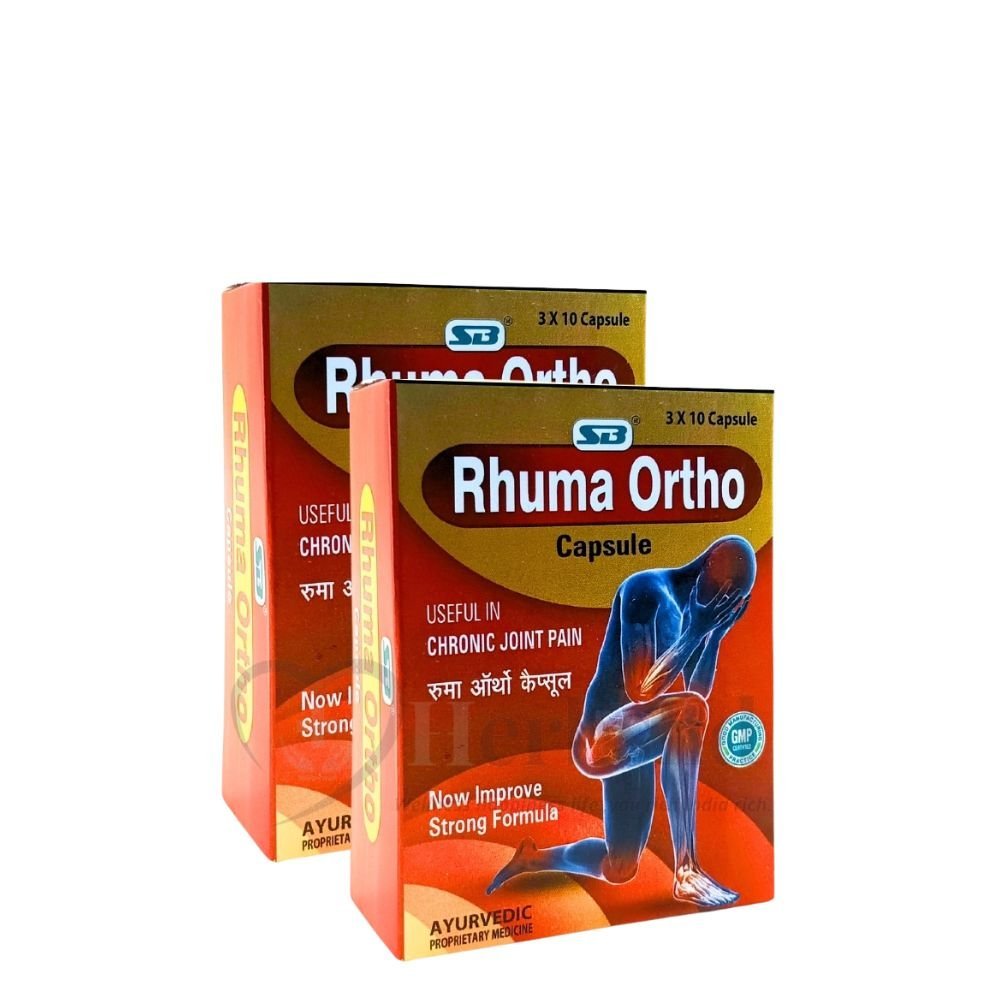 SB Rhuma Ortho 30 Capsule For Joint Pain(pack of 2) - HEALTH AIM PHARMACY