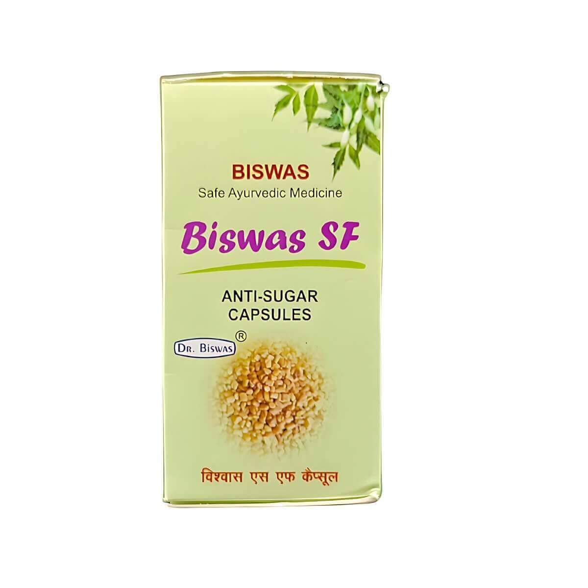 SB Sugar Care Capsule & Biswas SF Capsule For Diabetes - HEALTH AIM PHARMACY
