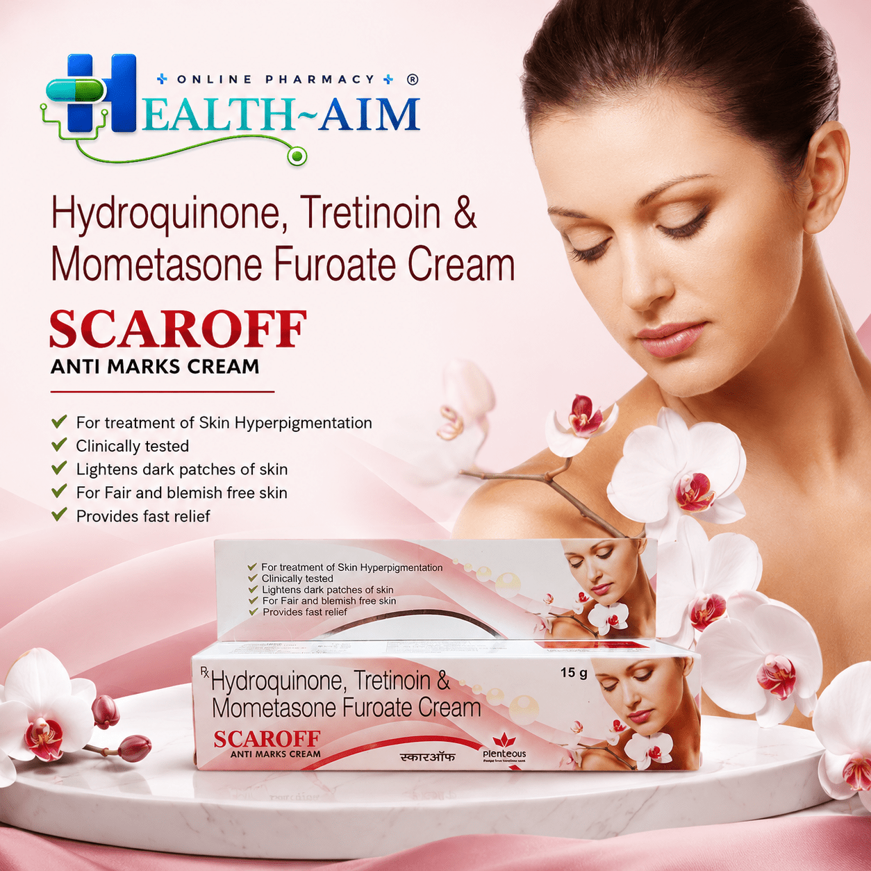 SCAROFF ANTI MARKS CREAM (PACK OF 5) - HEALTH AIM PHARMACY