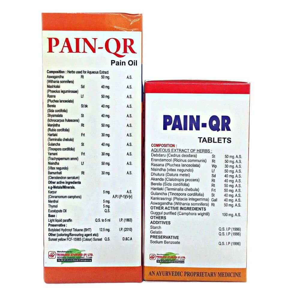 Shelcal - HD Tablets & Pain - QR Oil & Pain - QR Tablets (Combo) - HEALTH AIM PHARMACY