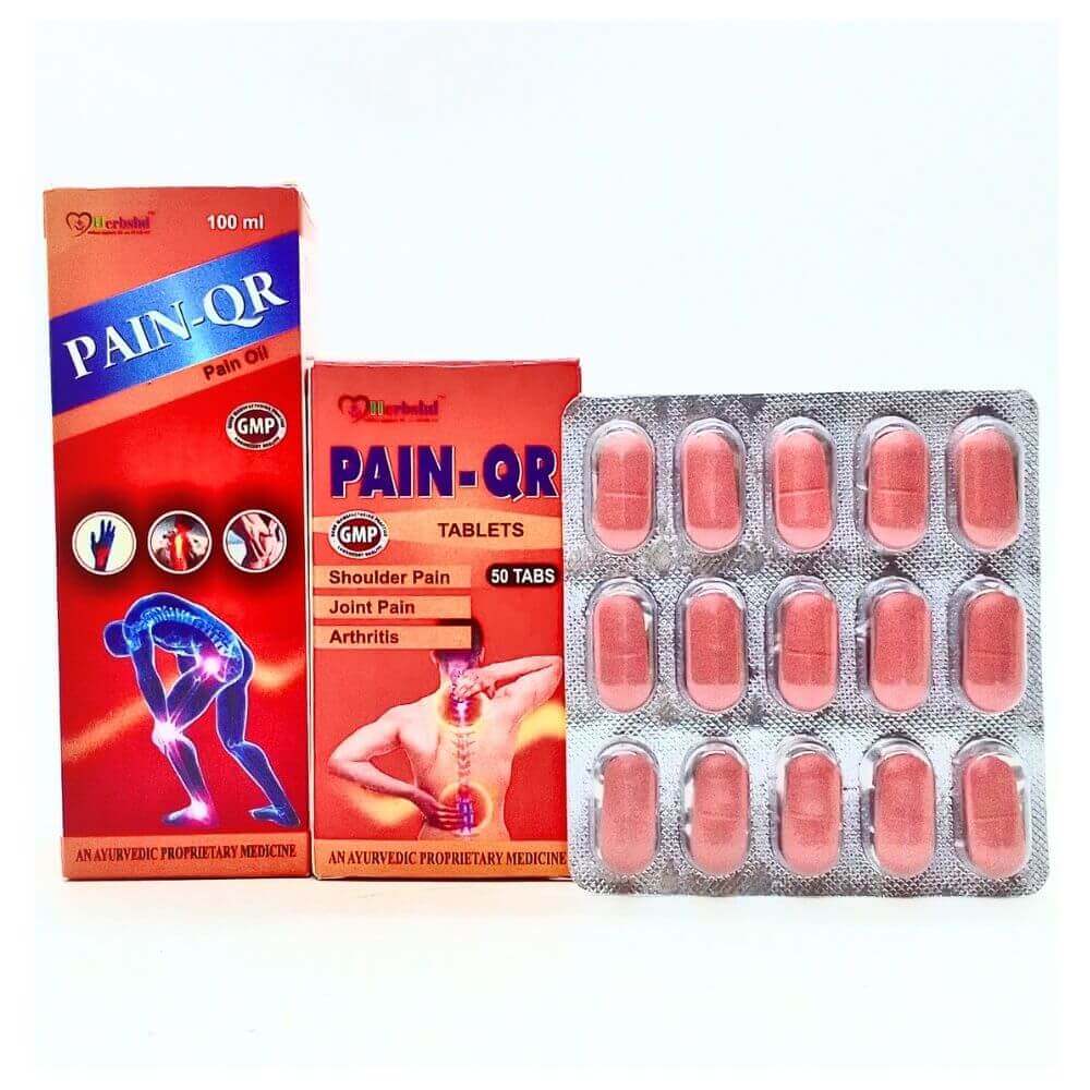 Shelcal - XT tablet & Pain - QR Oil & Tablets(combo pack) - HEALTH AIM PHARMACY
