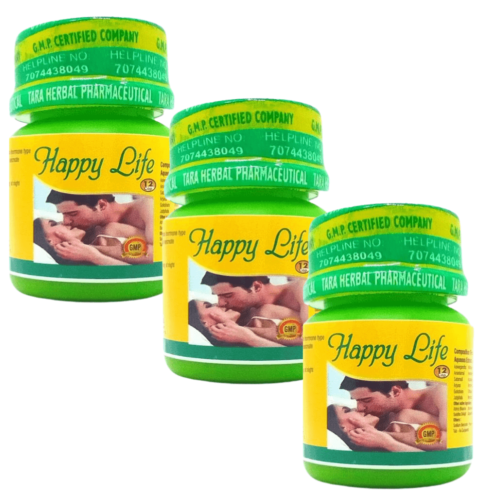 shighrapatan ki ayurvedic dawa Happy Life Capsule(pack of 3) - HEALTH AIM PHARMACY