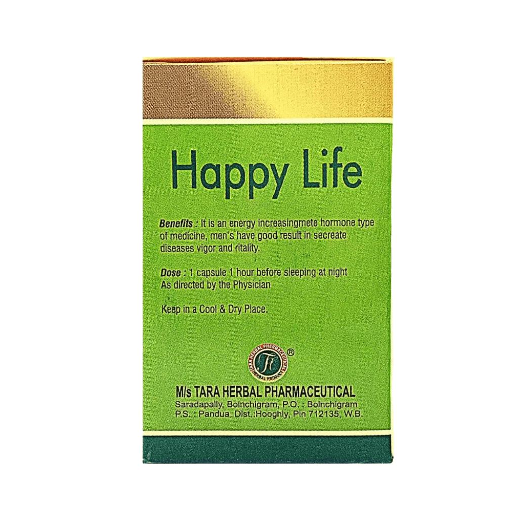 shighrapatan ki ayurvedic dawa Happy Life Capsule(pack of 3) - HEALTH AIM PHARMACY