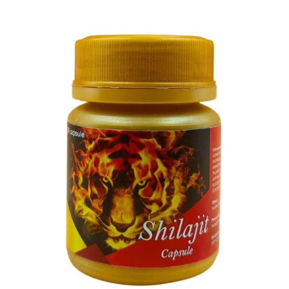 Shilajit Capsule improve strength stamina( Pack Of 2) - HEALTH AIM PHARMACY
