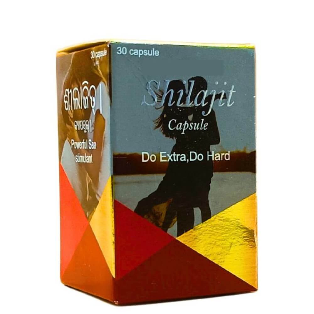 Shilajit Capsule improve strength stamina( Pack Of 2) - HEALTH AIM PHARMACY