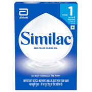 SIMILAC NO PALM OLEIN OIL STAGE 1 UP TO 6 MONTHS 400g - HEALTH AIM PHARMACY