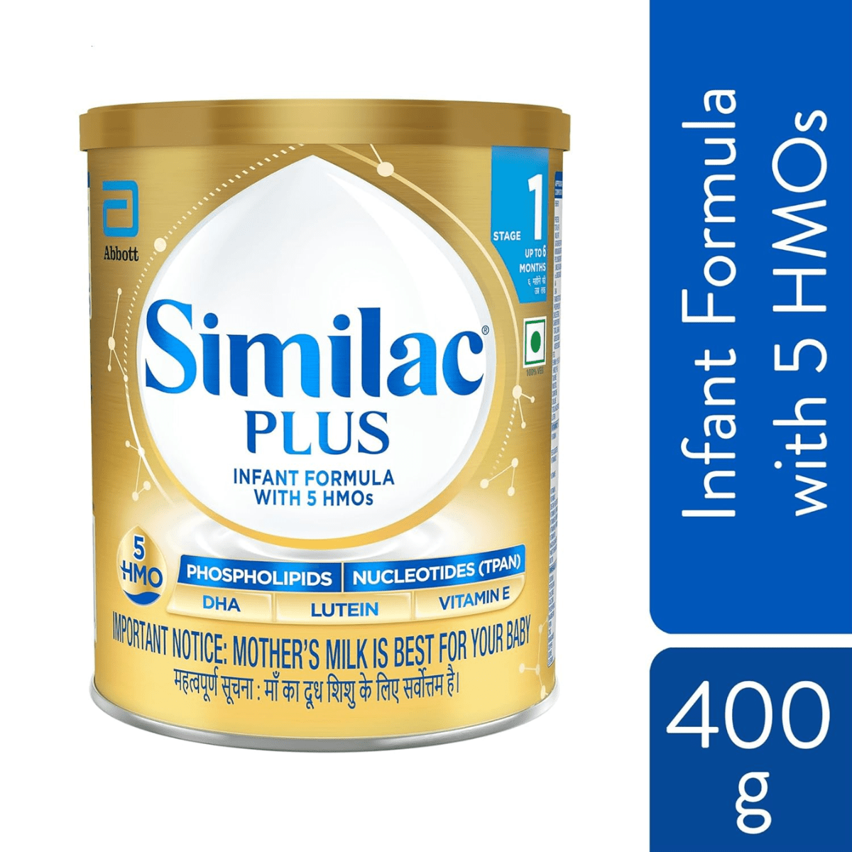 Similac Plus Stage 1 Infant Formula (Up to 6 months) Powder | 400gm - HEALTH AIM PHARMACY