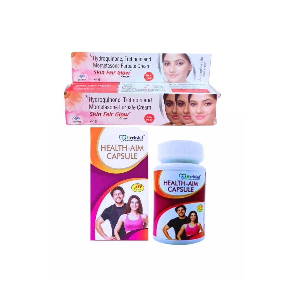 SKIN FAIR GLOW WITH HEALTH AIM CAPSULE - HEALTH AIM PHARMACY