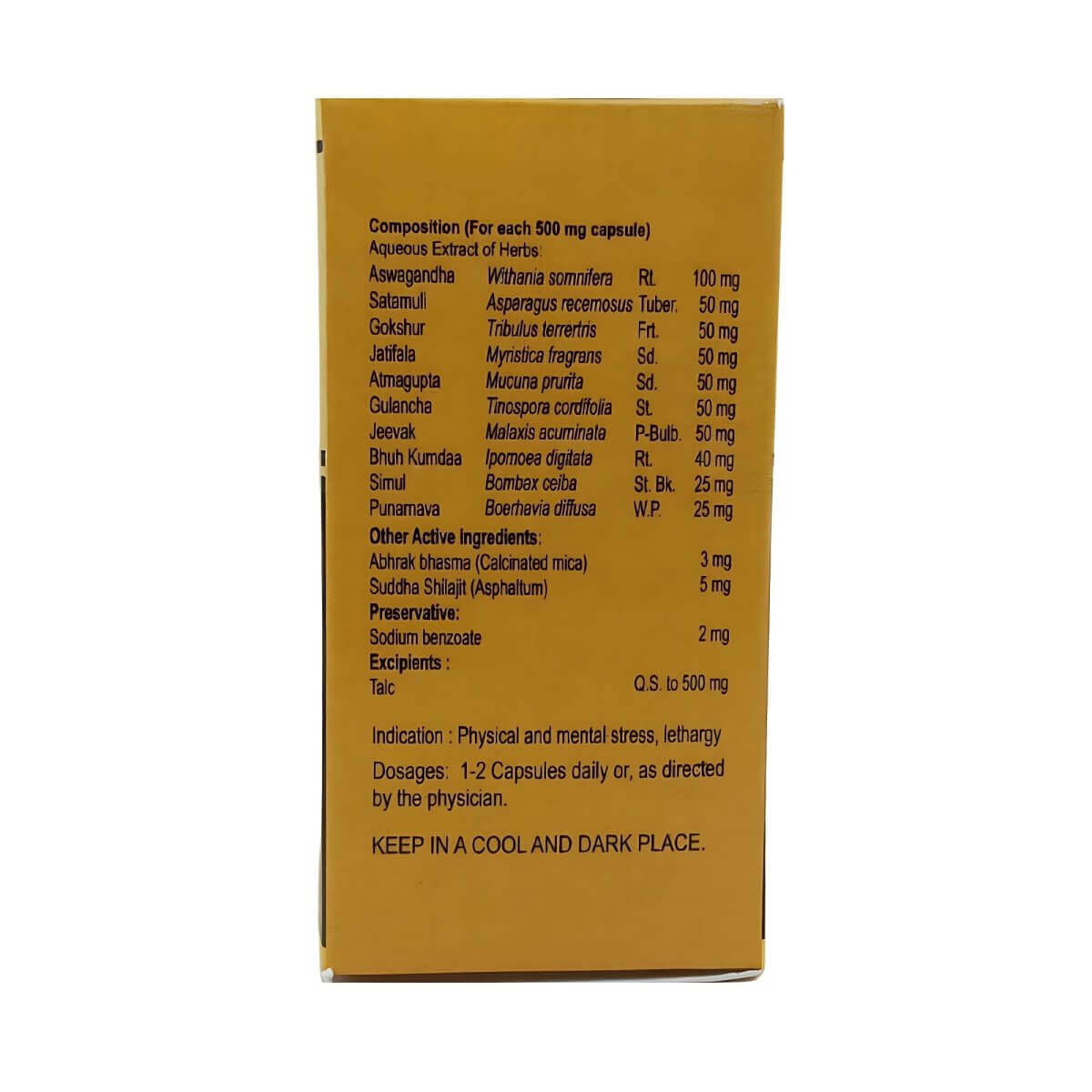 Sonu Gold Capsule for Premature Ejaculation male secretory medicine (Pack off 2) - HEALTH AIM PHARMACY