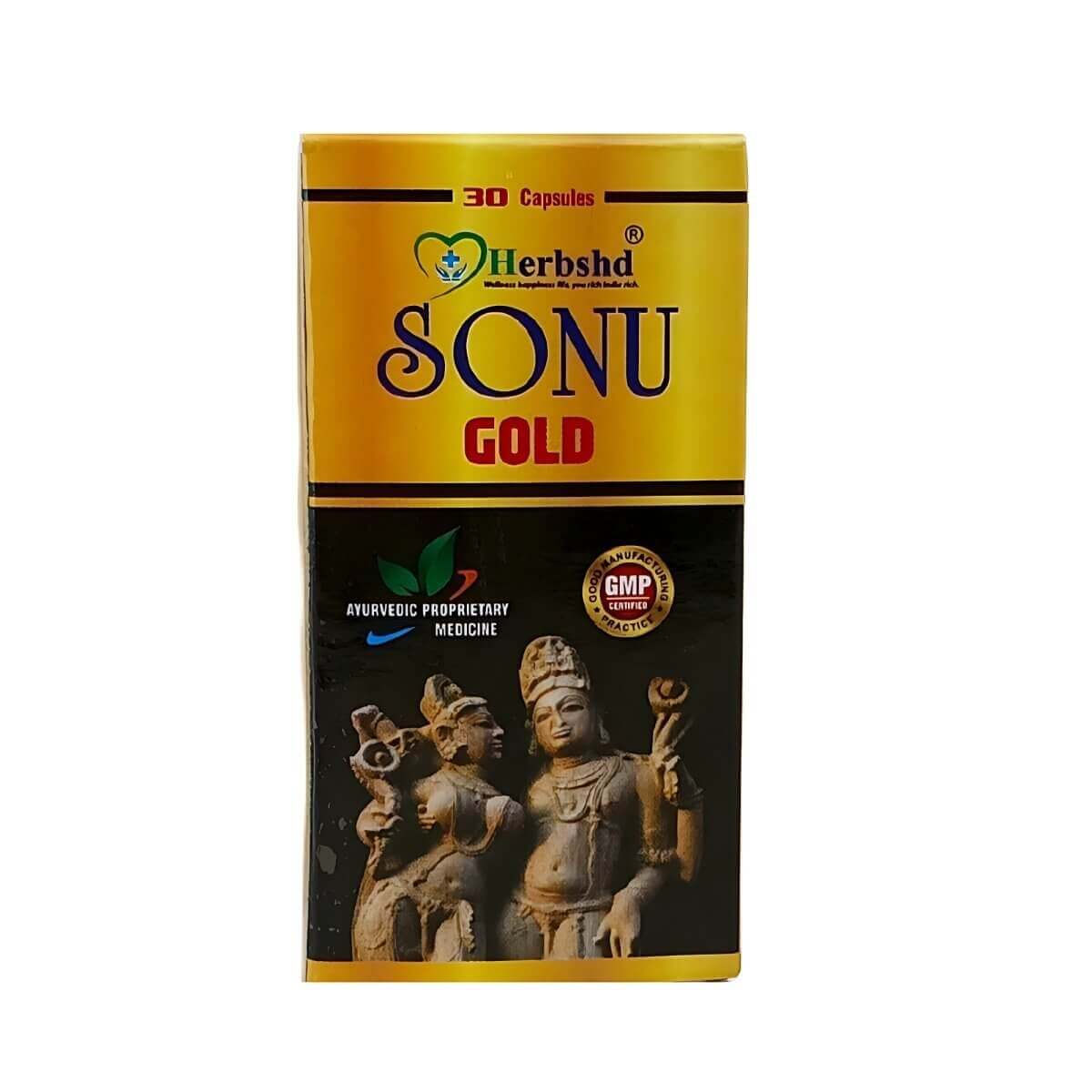 Sonu Gold Capsule for Premature Ejaculation male secretory medicine (Pack off 2) - HEALTH AIM PHARMACY