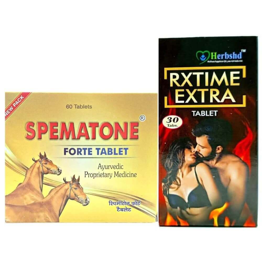 SPEMATONE FORTE 60 TABLET & RX TIME TABLET (COMBO PACK) - HEALTH AIM PHARMACY