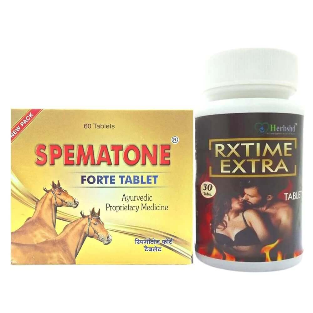 SPEMATONE FORTE 60 TABLET & RX TIME TABLET (COMBO PACK) - HEALTH AIM PHARMACY