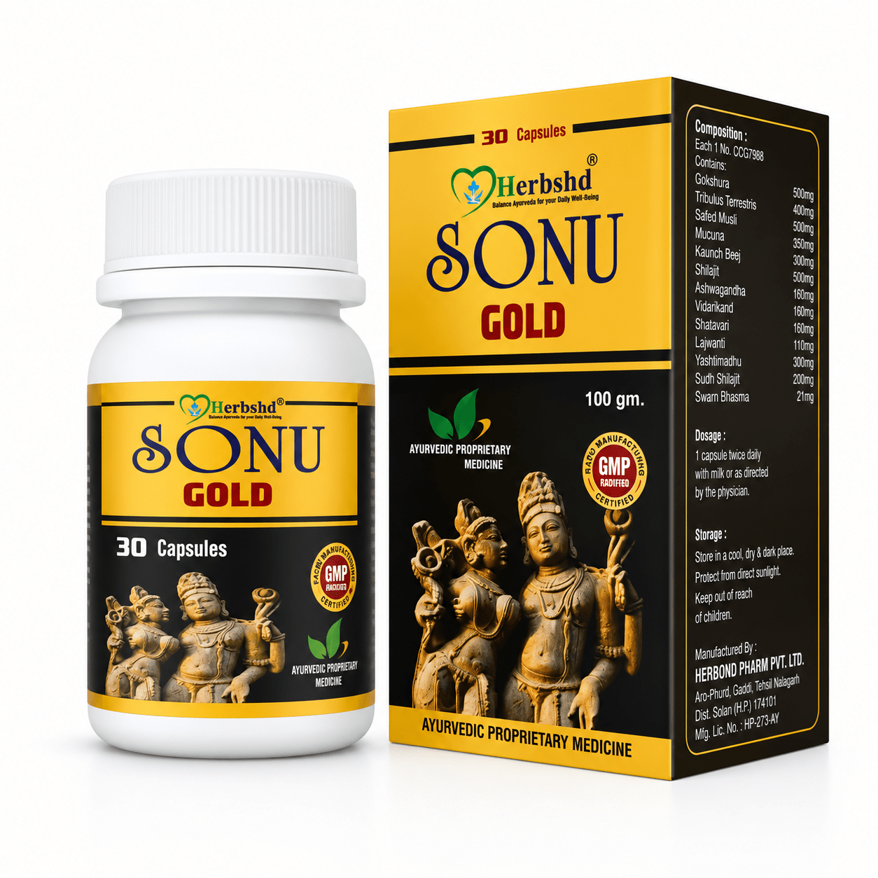Spematone Forte Tablet & Sonu Gold Capsule - HEALTH AIM PHARMACY