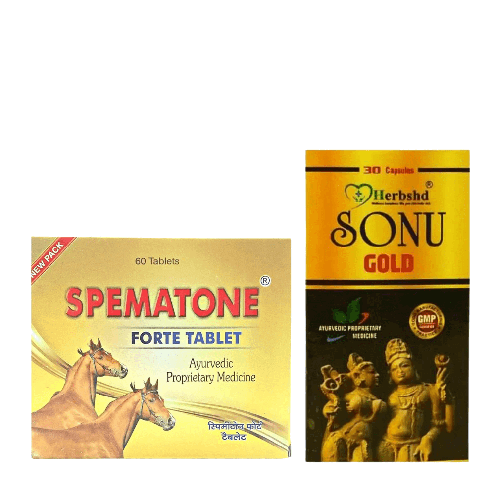 Spematone Forte Tablet & Sonu Gold Capsule - HEALTH AIM PHARMACY