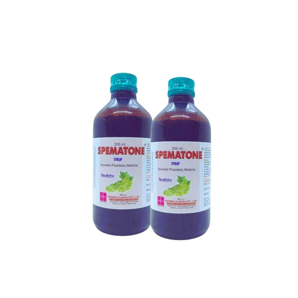 Spematone syrup 200 ml. (pack of 3) - HEALTH AIM PHARMACY
