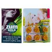 stamina capsule Zum Gold & Tiger King Cream ( Combo pack) - HEALTH AIM PHARMACY